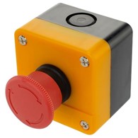 ADELID Kaseta żółta z przyciskiem bezp. AS22