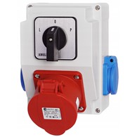 ADELID Rozdz. stacj. 1x32A 4P z wył. L0P 32A