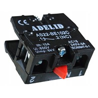 ADELID Styk pomocniczy do AS22 NC rozwierny czerwo