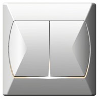 AKCENT biały ŁP-10AS/00 Łącznik schodowy pod.