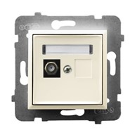 ARIA beż GPA-1UF/M/27 Gniazdo ant. F poj.