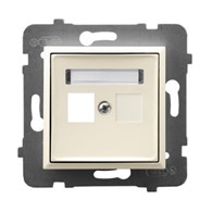 ARIA beż GPK-1U/p/27 plakietka gniazda komp. poj.