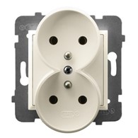 ARIA beż GP-2URZ/M/27 Gniazdo pod.z/uz,