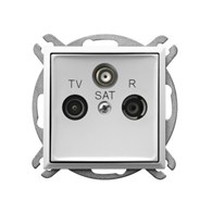 ARIA biały GPA-2US/m/00 Gn. RTV-SAT+SAT końcowe