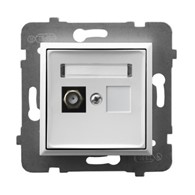 ARIA biały GPA-1UF/M/00 Gniazdo ant. F poj.