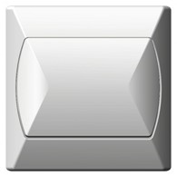 AKCENT biały ŁP-1A/00 Łącznik pojedynczy