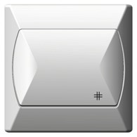 AKCENT biały ŁP-4A/00 Łącznik krzyżowy